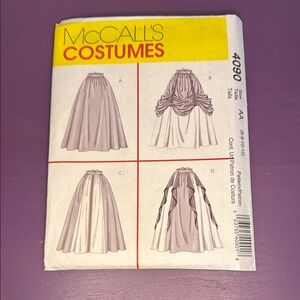 McCall's Skirt Pattern 4090